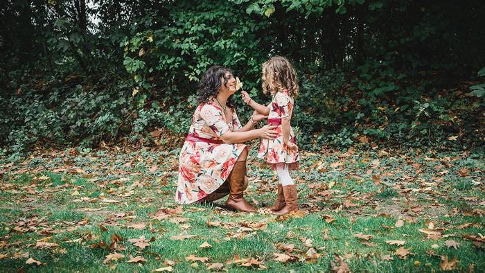 Twinning jurken voor feests - matching mummy & me outfits  party dresses by Just Like Mommy 'z