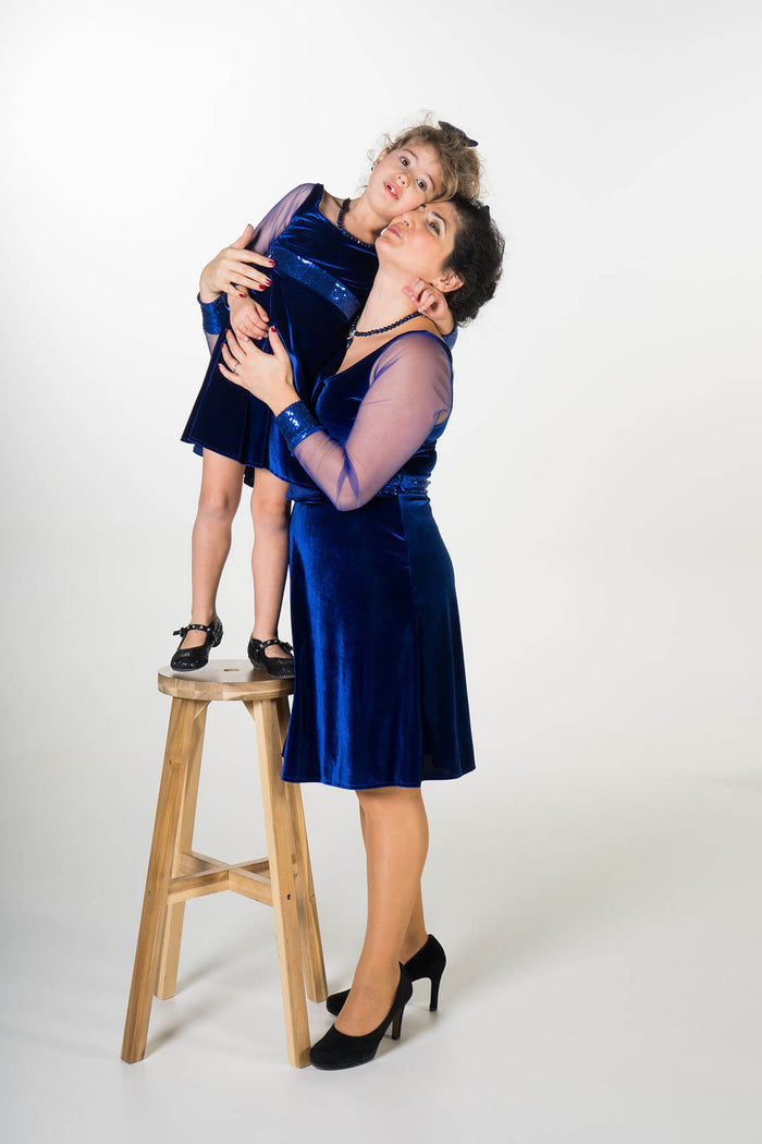 Moeder dochter matching kleding - twinning jurken - feestjurken - Mother daughter matching dresses