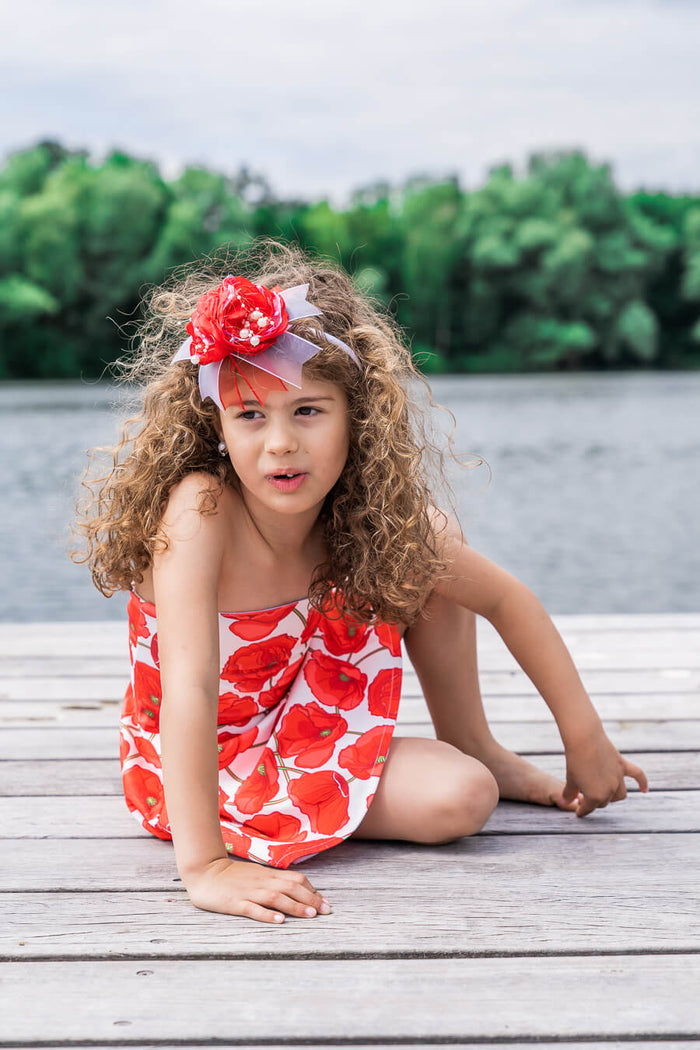Moeder dochter zoon matching kleding twinning jurken zomer feestjurk - mama & me summer dress by Just Like Mommy'z