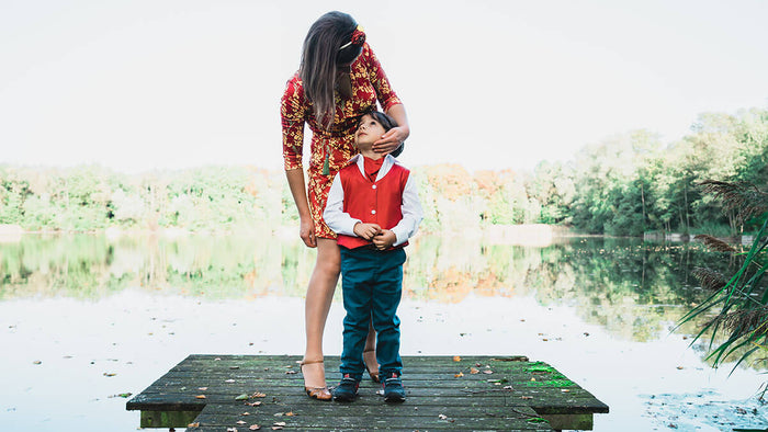 mother and son matching outfits - moeder zoon matching kleding mum & me