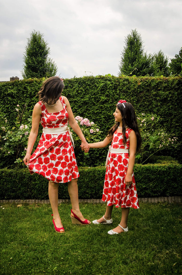 Twinning jurken moeder dochter kleding- matching dresses by Just Like Mommy 'z